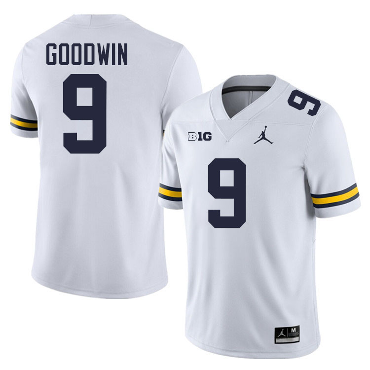 Channing Goodwin Michigan Jersey,Michigan Wolverines #9 Channing Goodwin College Football Jersey Youth-White